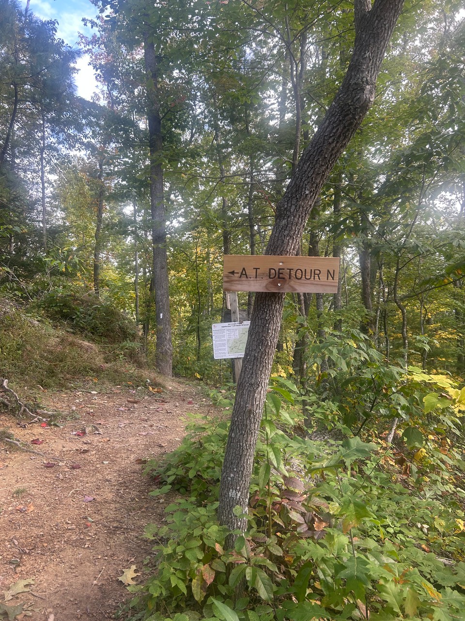 AT Detour End