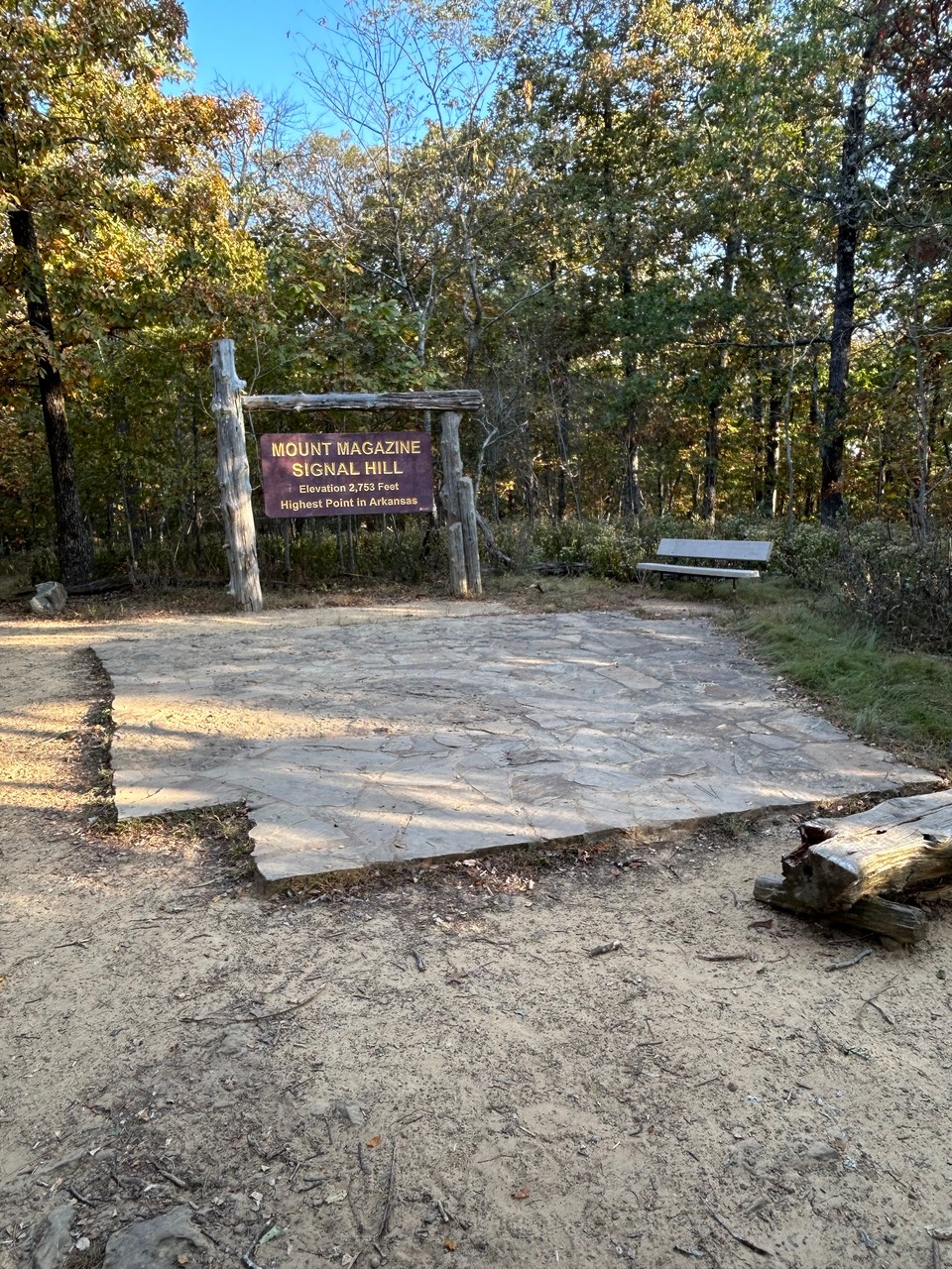 Stone Map at Signal Hill