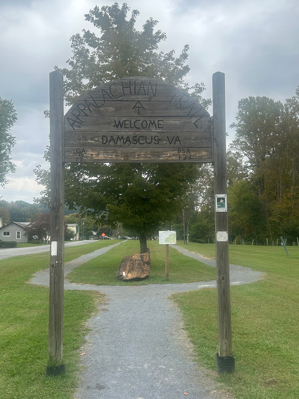 Damasus South Sign